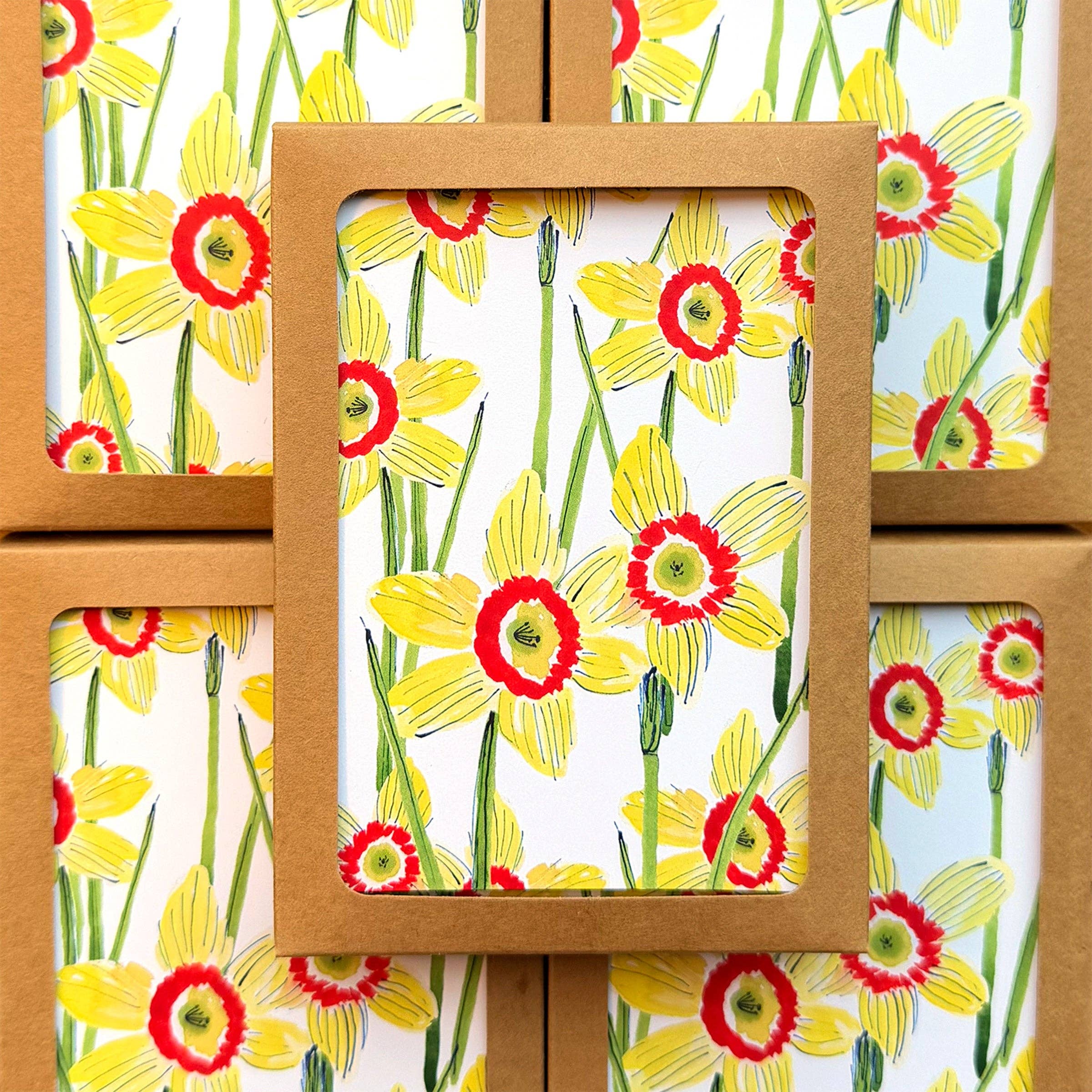 New! Darling Daffodils / Boxed Note Cards