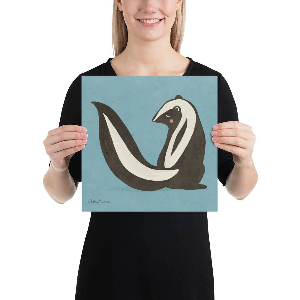 Skunk Art Print