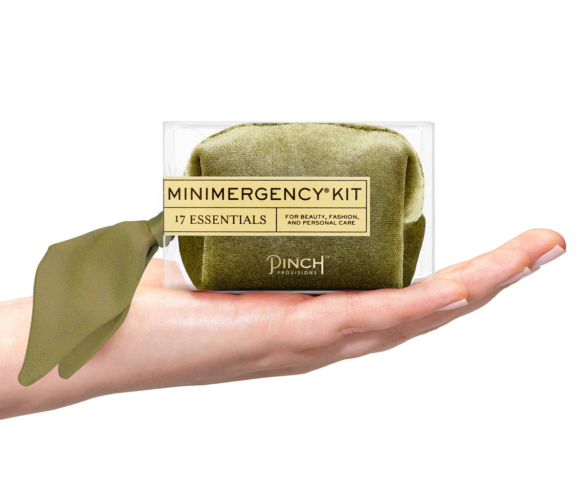 Velvet Scarf Minimergency Kit | Holiday Gifts for Women