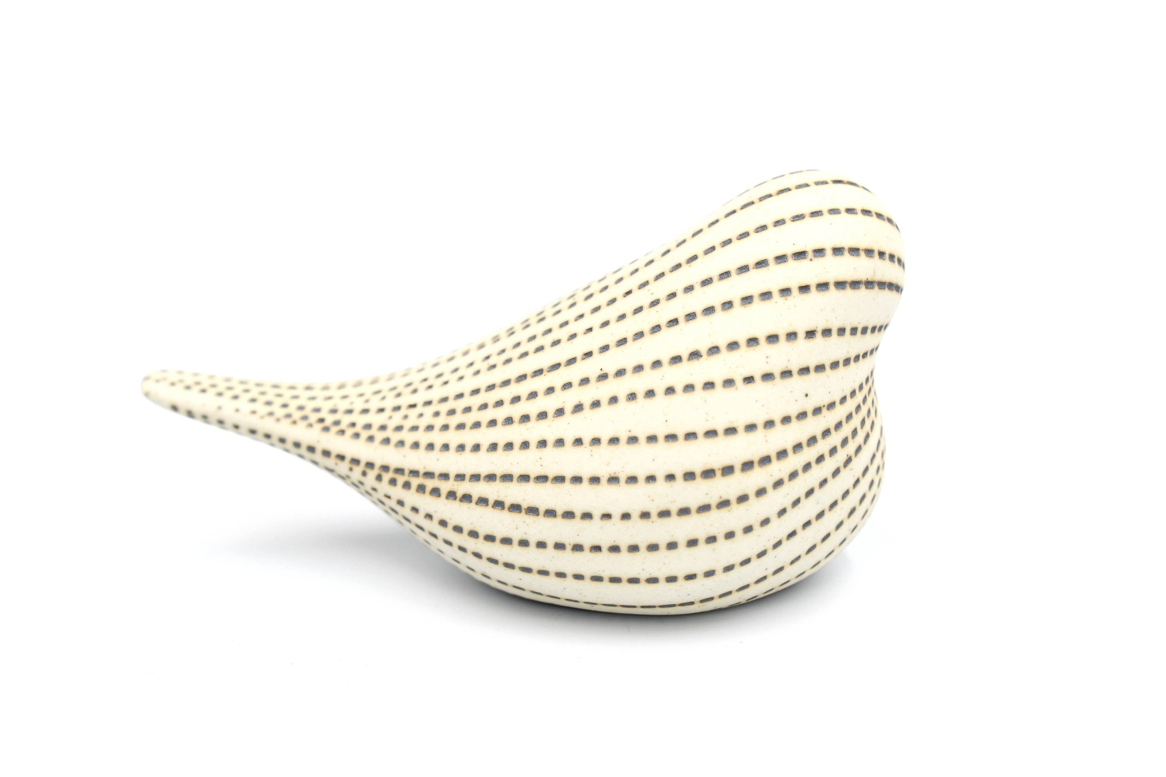 D301W23-MINI BIRD-Porcelain Ceramic Sculpture Ornament