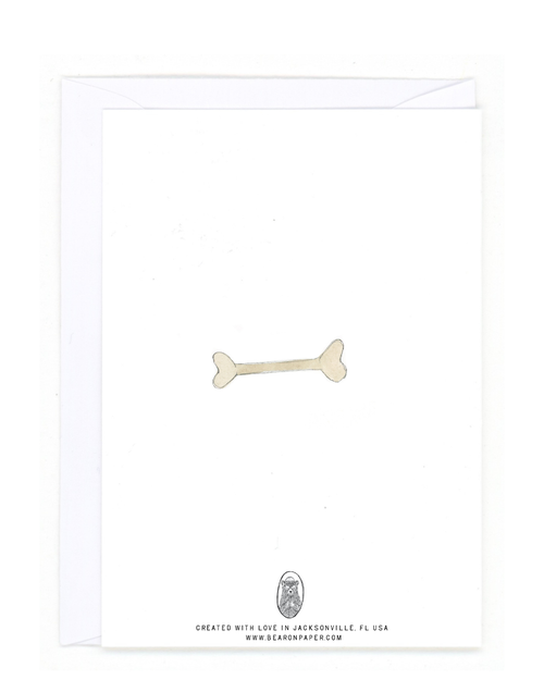 "Dachshund Valentine" | Blank Card | Valentine's Day Card