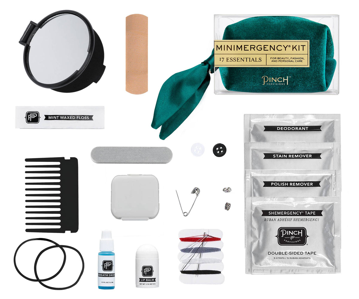 Velvet Scarf Minimergency Kit | Holiday Gifts for Women