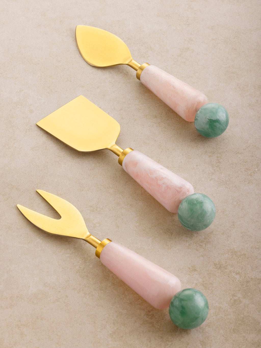 Copenhagen Sculpted Cheese Knives Set
