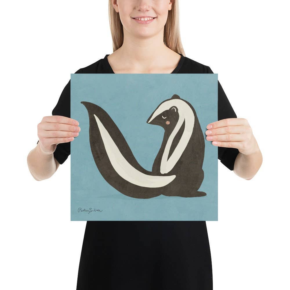 Skunk Art Print