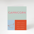 Capricorn Zodiac Card
