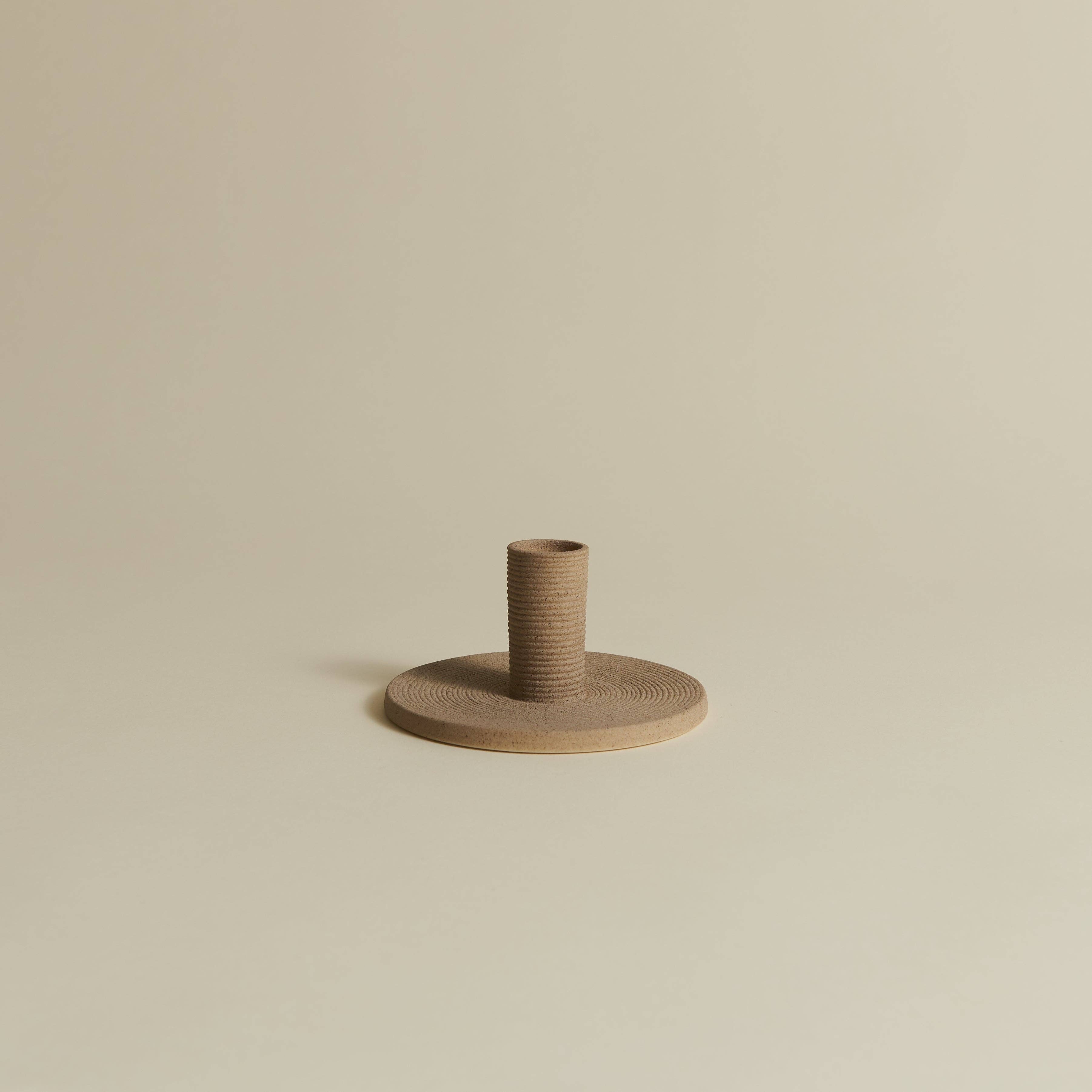Wave Plate - Taper Candle Holder