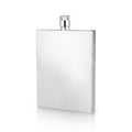 Harrison Polished Stainless Steel Slim Flask