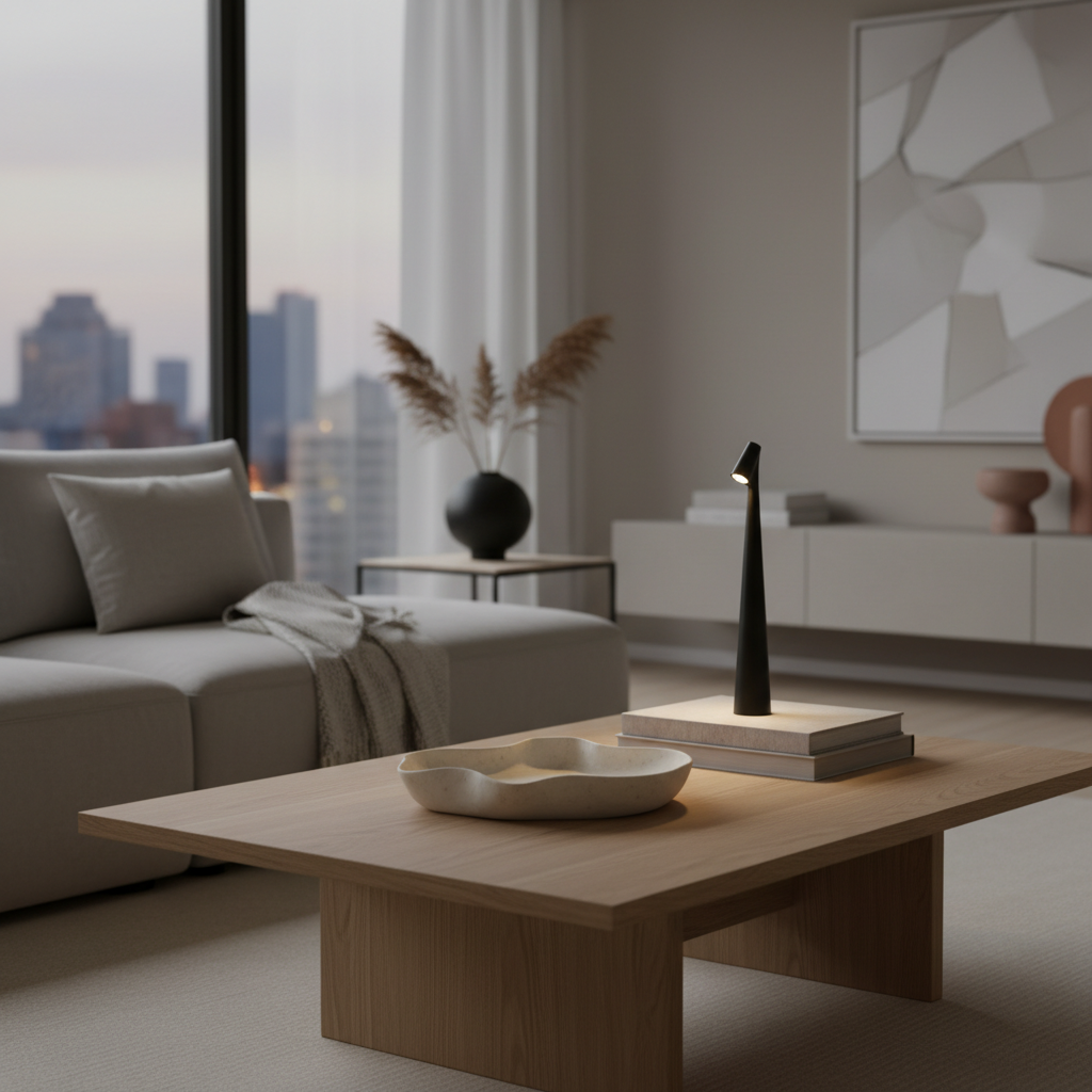 Minimalist Portable LED Table Lamp