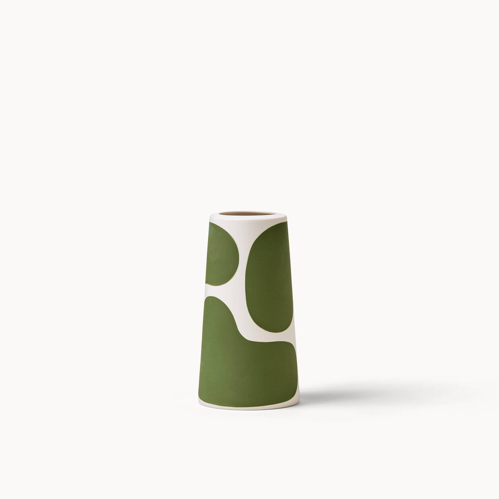 Meadow Color Block Pillar Vases