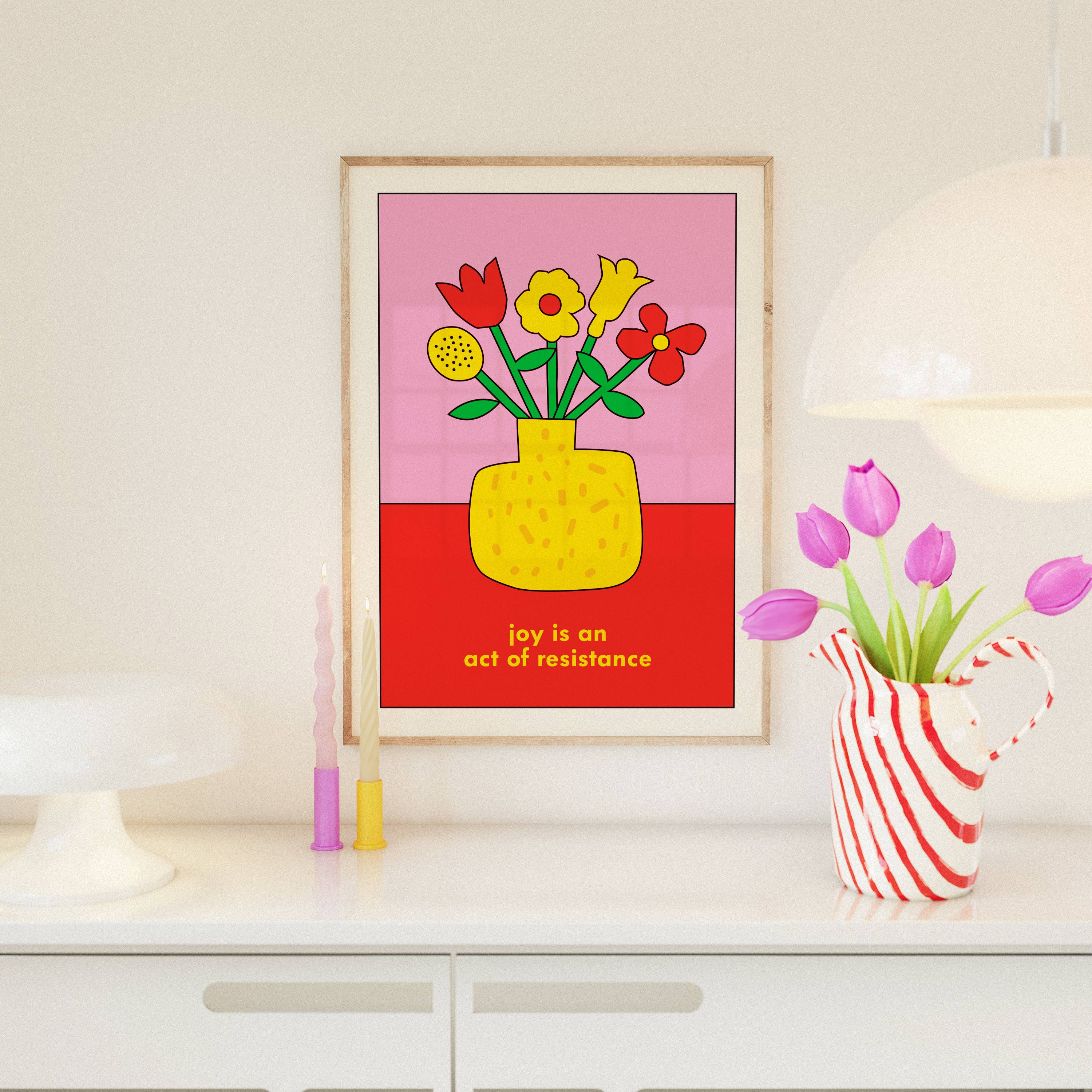 Joy is an Act of Resistance Print