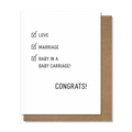 Baby Checklist - Baby Card