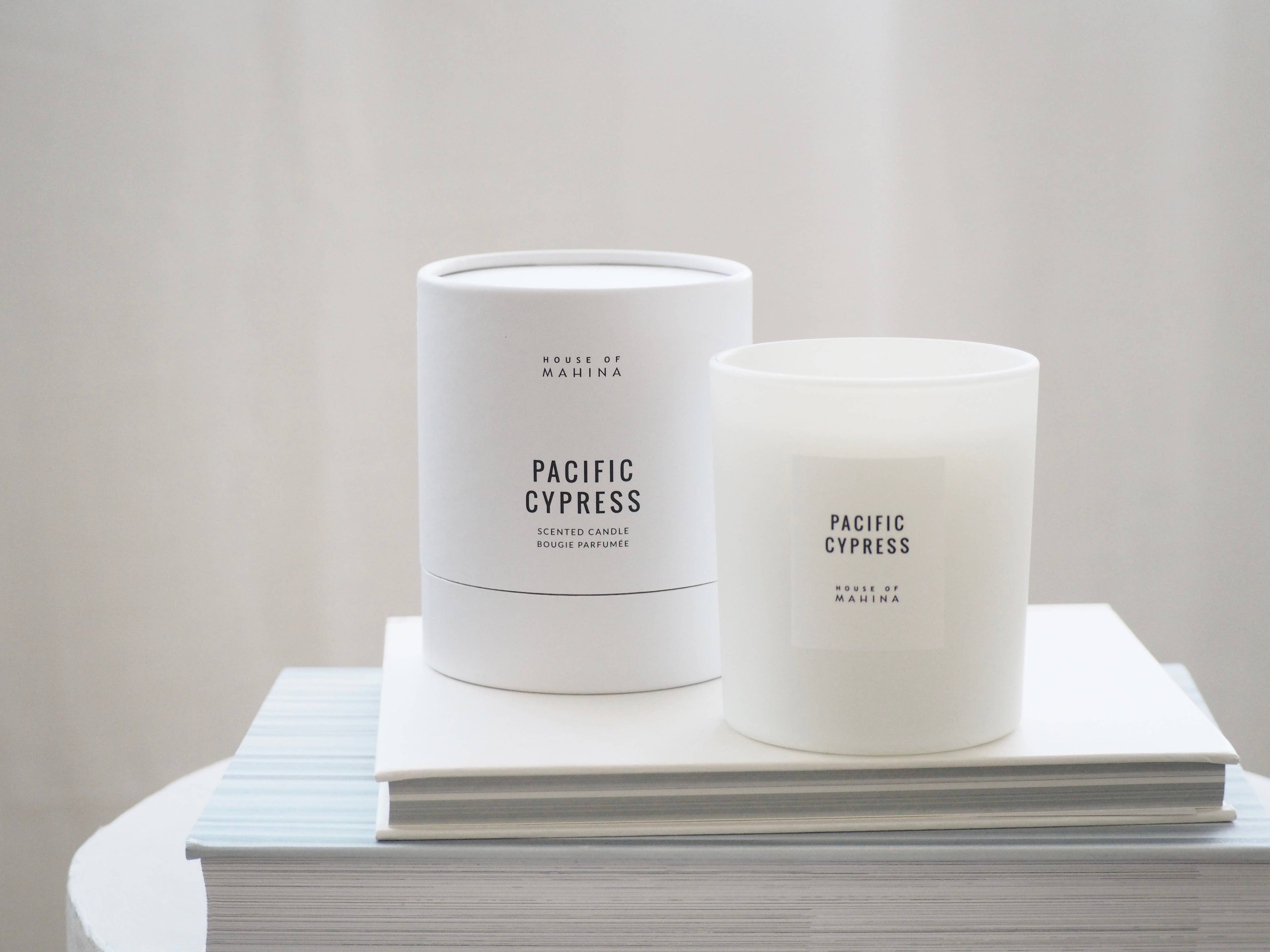 Pacific Cypress Candle 12 oz - Fresh Coastal Earthy