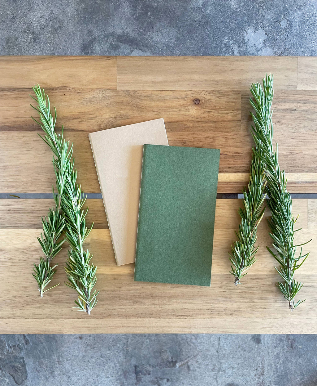 Blank Mini Saddle Stitch Notebooks | Stitched Booklets: Burgundy