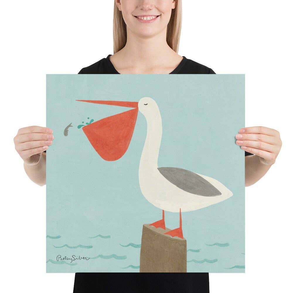 Pelican Art Print