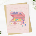 "You are treasured" Treasure Chest Encouragement Card