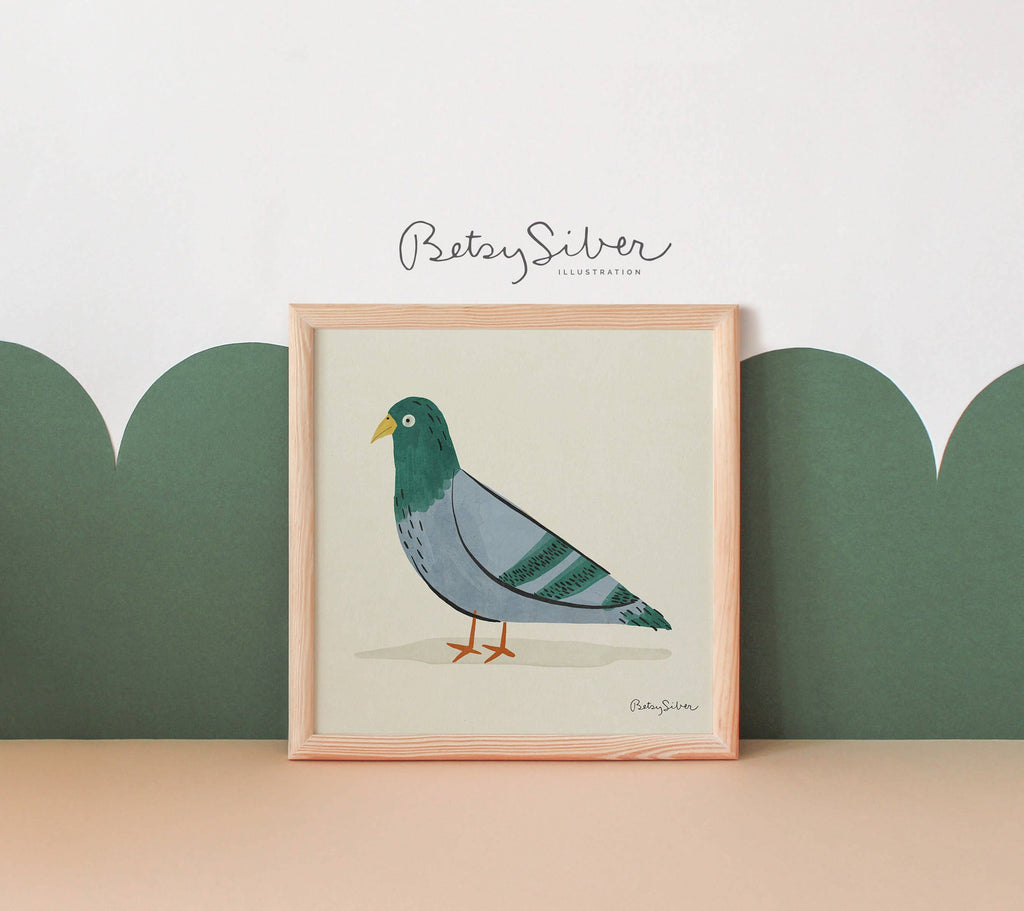 Pigeon Art Print