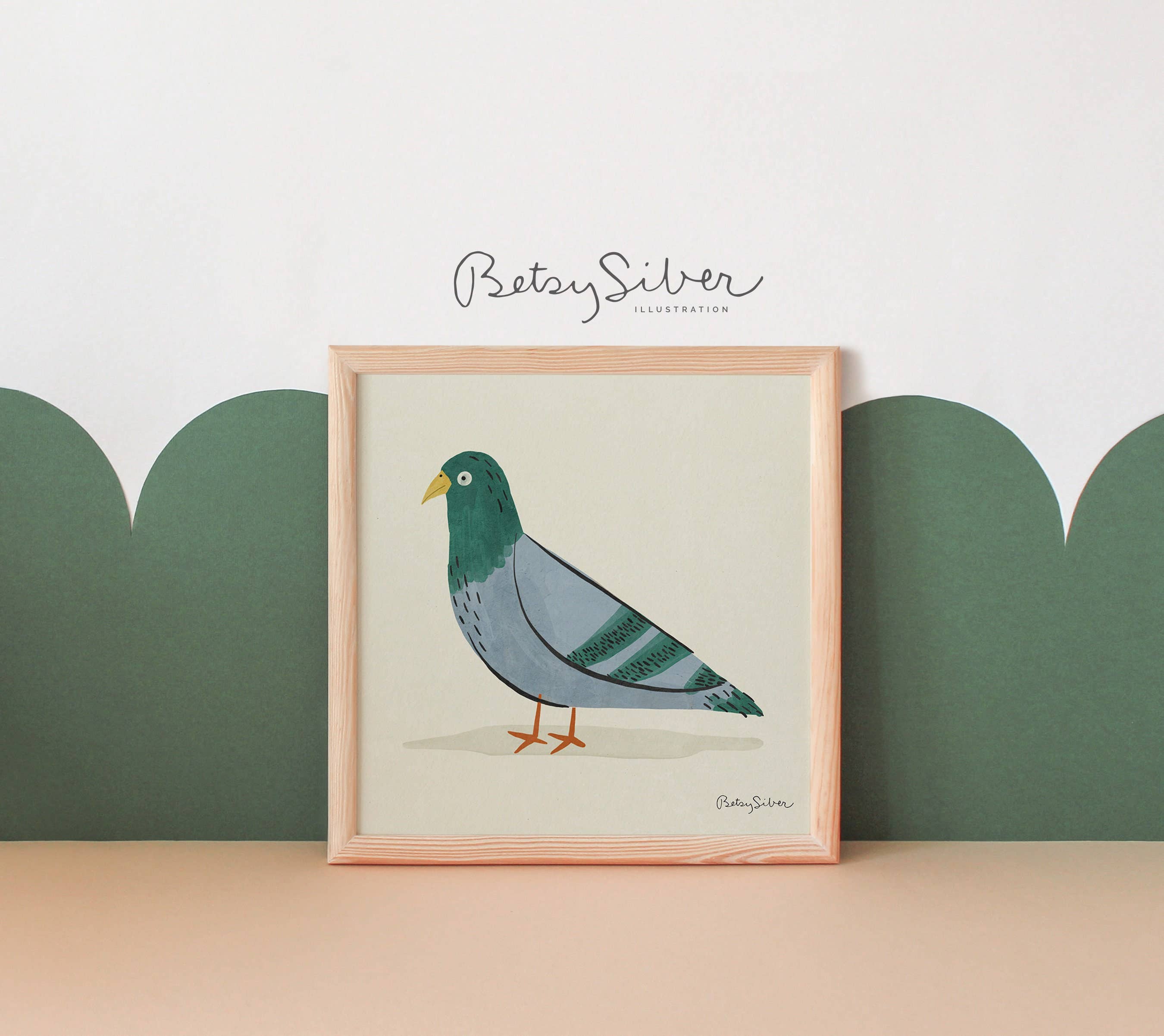 Pigeon Art Print