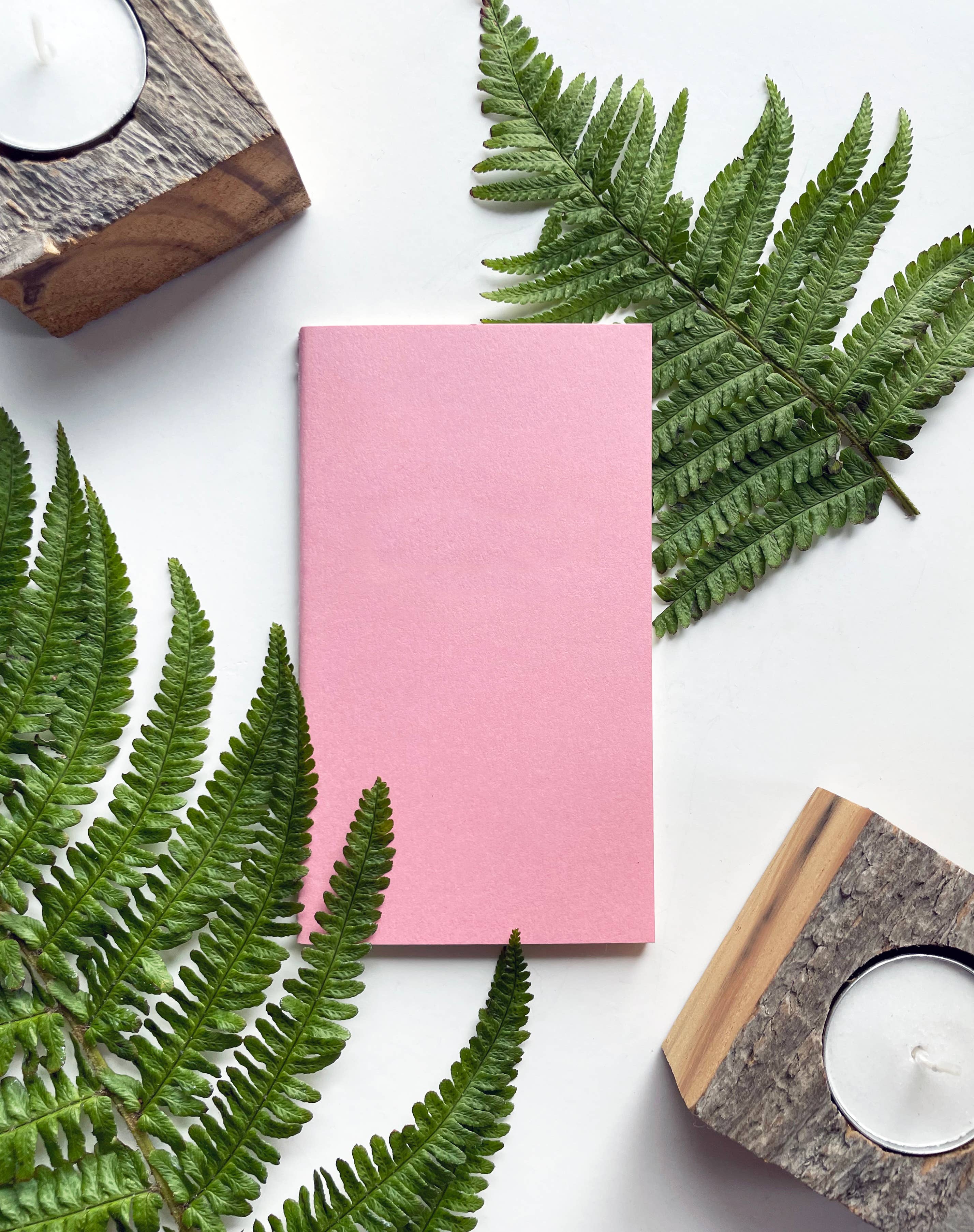 Blank Mini Saddle Stitch Notebooks | Stitched Booklets: Kraft