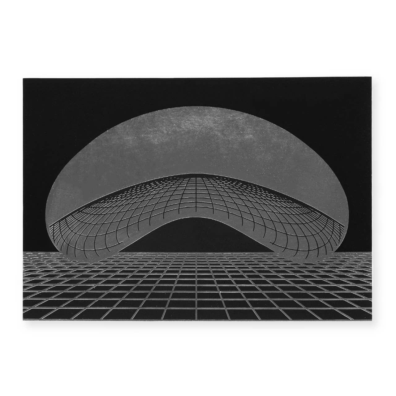 Metallic Bean Postcard