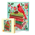 Holiday Bookclub  500 Piece Gold Foil Puzzle Christmas Gift