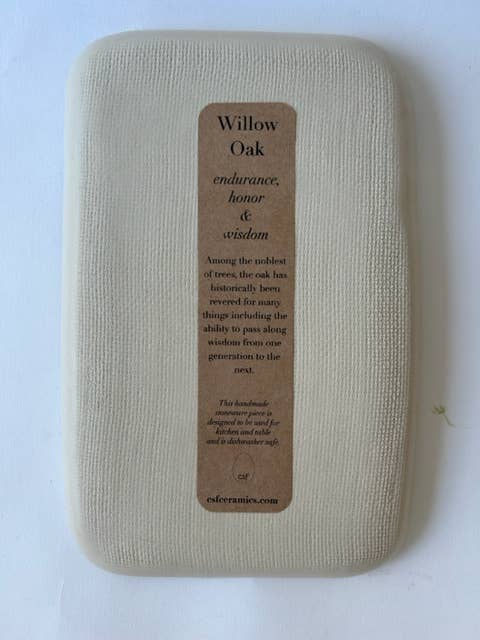 Tray (Rounded): Willow Oak