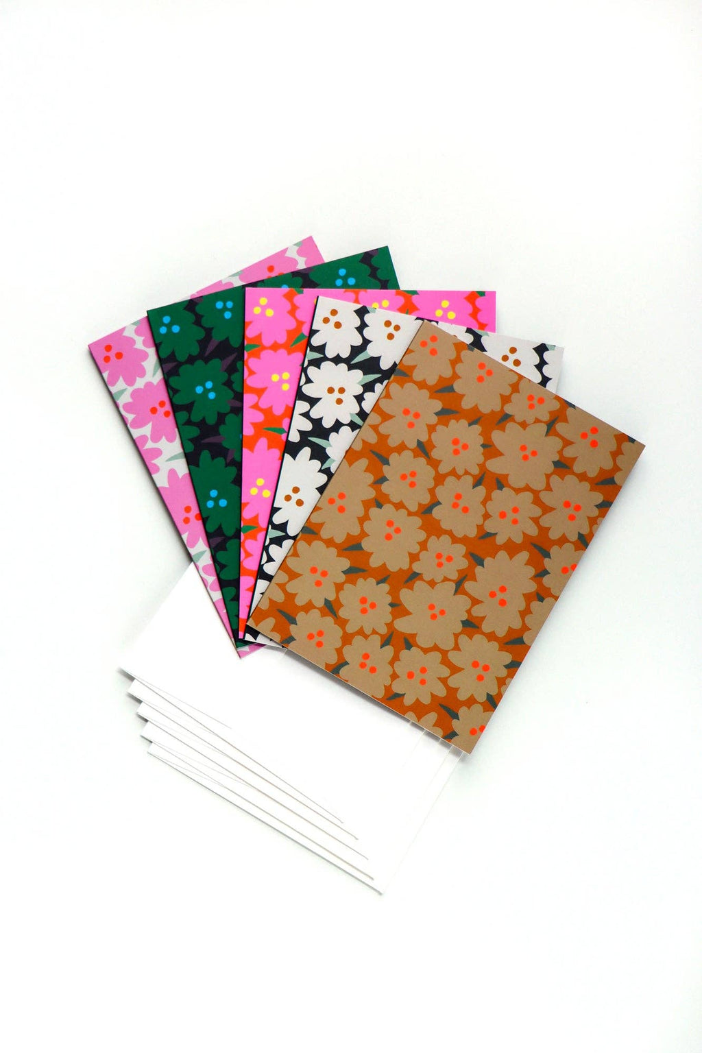 Bursting, folded card pack