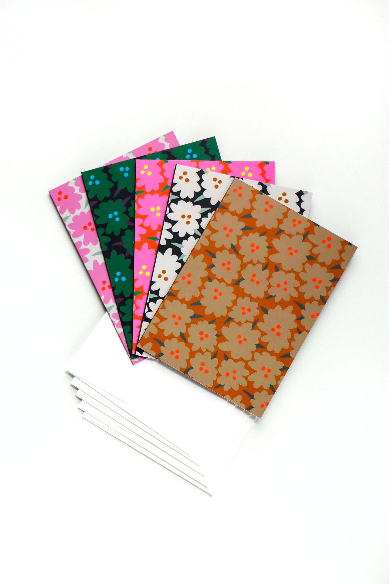 Bursting, folded card pack