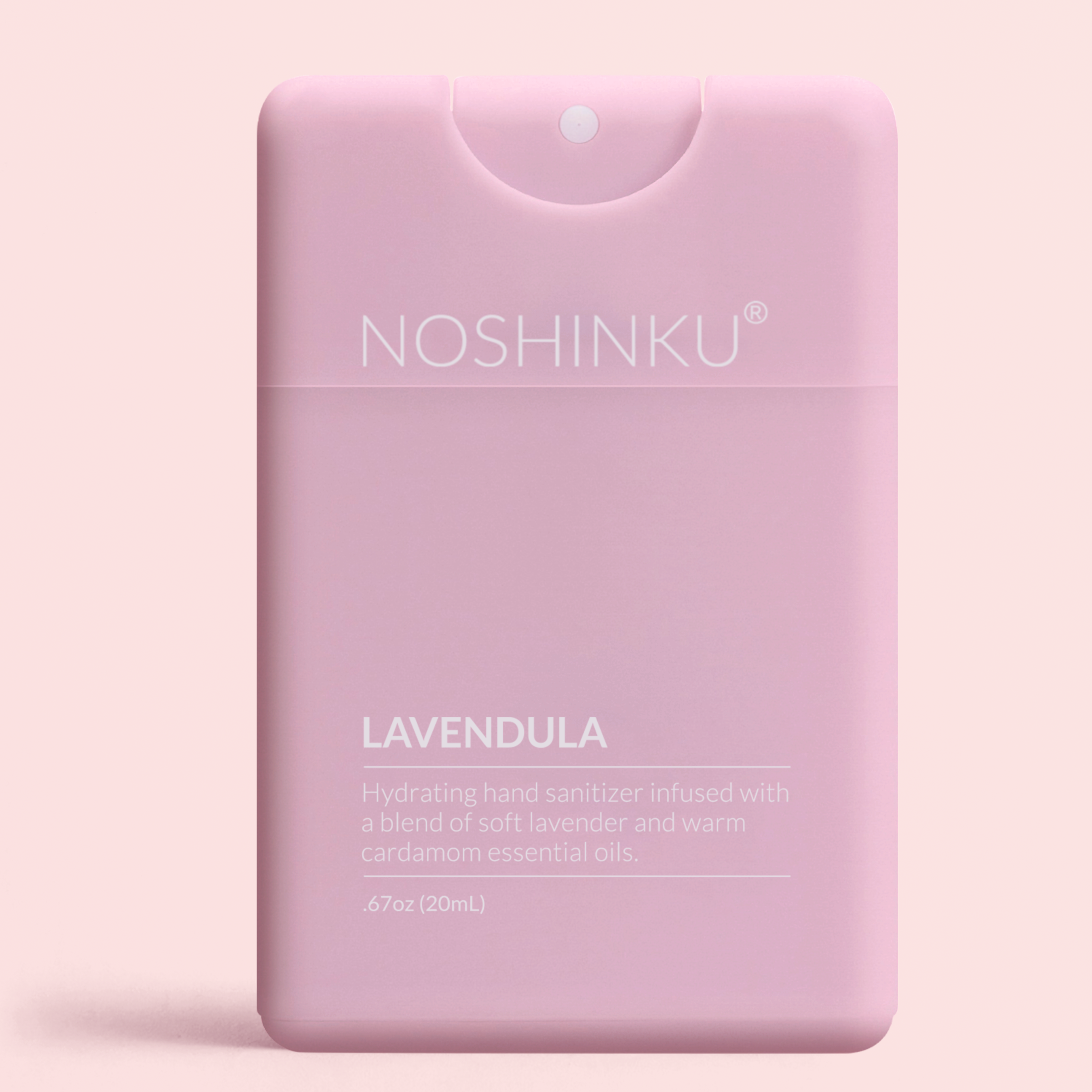 Refillable Lavender Ultra-Moisturizing Pocket Hand Sanitizer